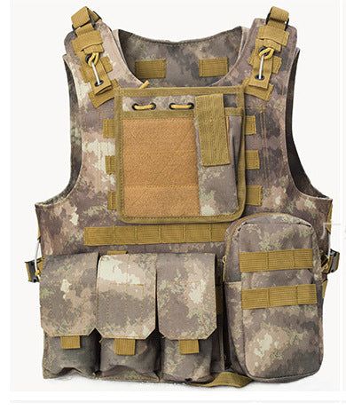 Chaleco Táctico Anfibio Multiusos con Carabineros para Deportes Extremos - Image 4