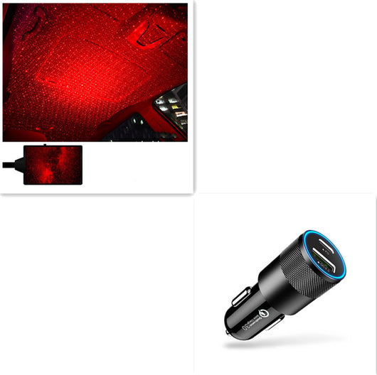 Proyector de Luces Estrelladas USB - Iluminación LED Galaxia para Auto e Interior - Image 19