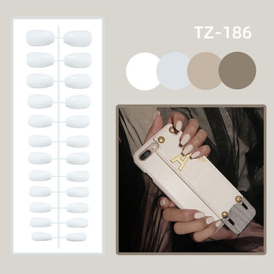 Uñas Postizas Trapecio Corto Efecto Brillo - Image 17
