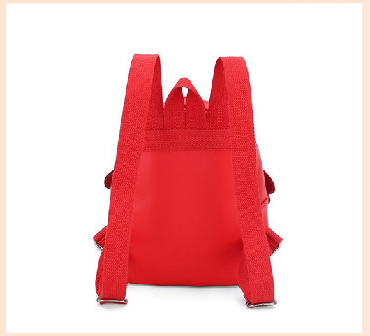 Mochila Infantil de Cuero PU con Decoración de Snacks - Image 11
