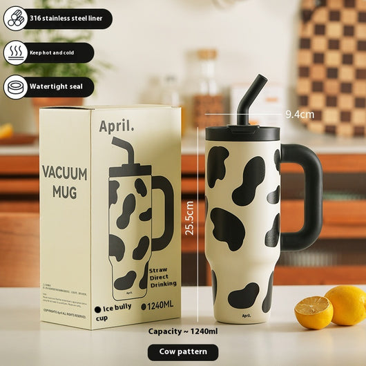 Vaso Térmico de Gran Capacidad con Pajita - Mantén tus Bebidas Frías Todo el Día - Image 7