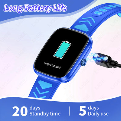 Reloj Inteligente para Niños y Adolescentes con Llamadas Bluetooth y Detección de Sueño - Image 3