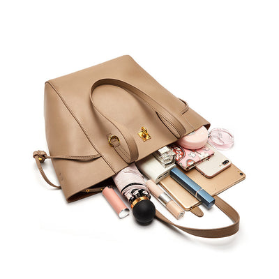 Bolso de Cuero para Mujer - Cartera Versátil de Hombro - Image 13