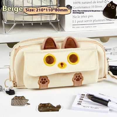 Bolsa de Útiles Gato Fashion Capacidad Grande - Image 5