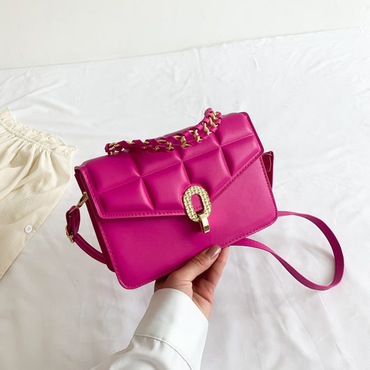 Bolso Bandolera Portátil con Cadena de Seguridad para Mujer - Image 9