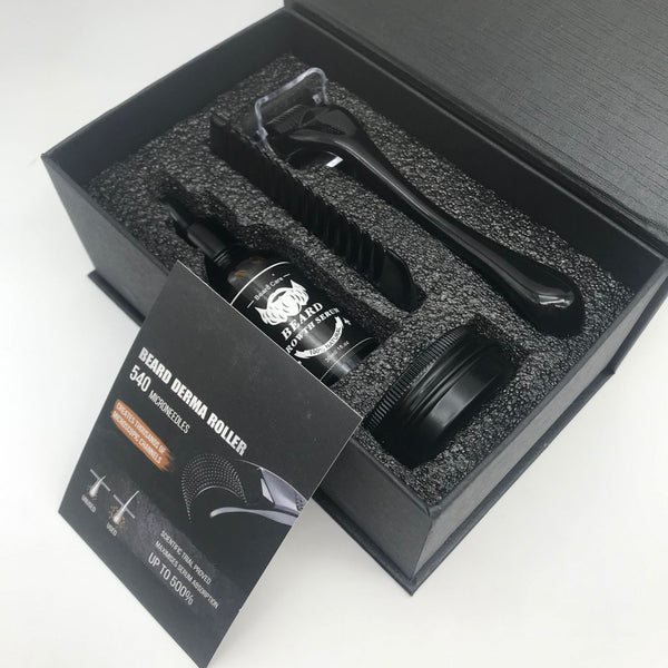 Kit Completo de Cuidado de Barba para Hombre