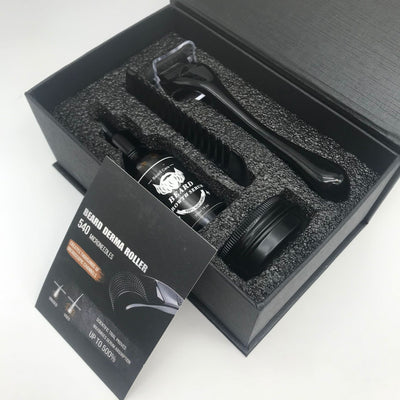Kit Completo de Cuidado de Barba para Hombre