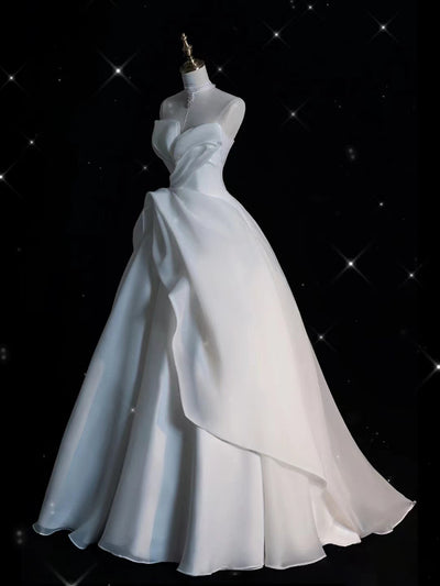 Falda de Tul Blanco Nupcial Elegante - Diseño Minimalista Chic - Image 11