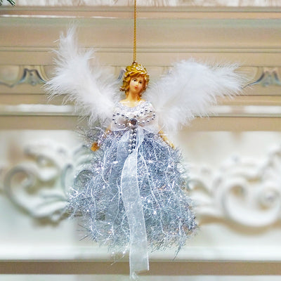 Adorable Ángel Peluche Navideño con Colgante para Niños - Image 18
