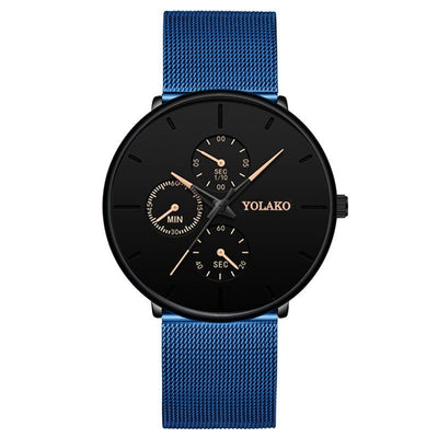 Reloj para hombre con correa de malla ultradelgada - Image 17