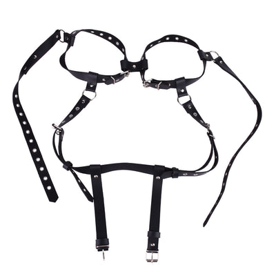 Cadena de Pecho Metálica con Almohadillas - Body Chain Elegante - Image 8