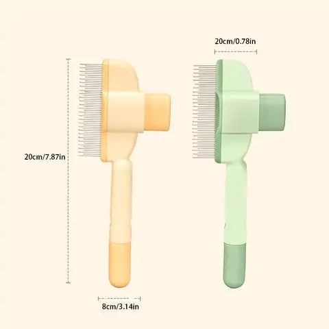 Cepillo Deslanador para Perros con Eliminación de Pelo de Un Clic - Image 13