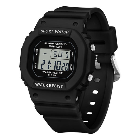 Reloj Digital Cuadrado Multicolor para Estudiantes - Image 3