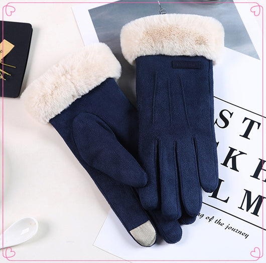 Guantes de Invierno para Conducir con Pelaje - Pantalla Táctil, Impermeables y Cálidos - Image 10