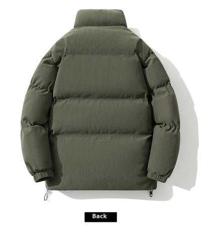 Chamarra Acolchada de Invierno para Hombre con Cuello Alto - Image 12