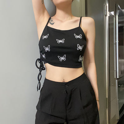 Blusa Estilo Mariposa con Cordón Ajustable y Abertura Frontal - Image 8