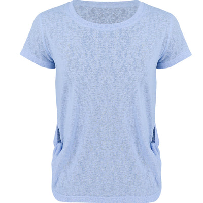 Playera Deportiva Mujer Suelta Transpirable - Yoga y Running de Secado Rápido
