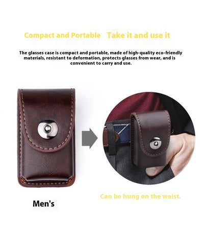 Estuche de Cuero para Hombre - Portátil y Elegante - Image 10