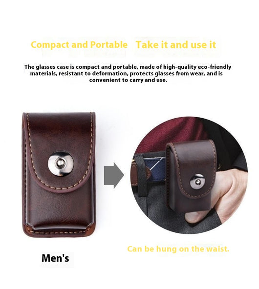 Estuche de Cuero para Hombre - Portátil y Elegante - Image 10