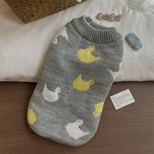 Suéter Fair Isle para Perro Pequeño - Abrigo Teddy Otoño Invierno - Image 8