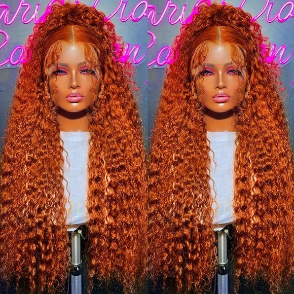 Peluca Rizada Voluminosa Estilo Europeo y Americano para Mujeres