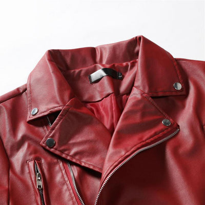 Ropa de Cuero Casual para Tallas Grandes - Image 16