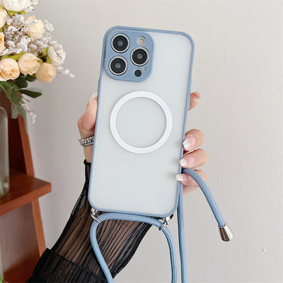 Funda Transparente con Cordón Magnético para Celular - Image 10