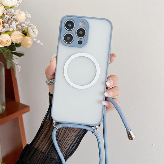 Funda Transparente con Cordón Magnético para Celular - Image 10