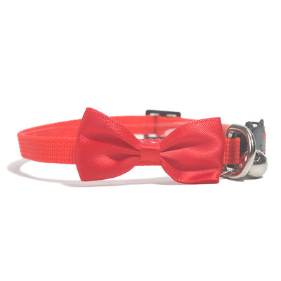 Collar Ajustable para Mascotas con Moño, Campana y Hebilla de Seguridad - Image 8