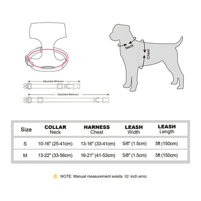 Arnés Chaleco para Mascotas en Colores Sólidos con Moño - Image 4