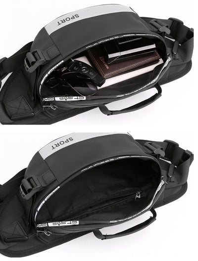 Bolsa Reflectante de Cintura para Hombre - Mochila Crossbody Deportiva - Image 22