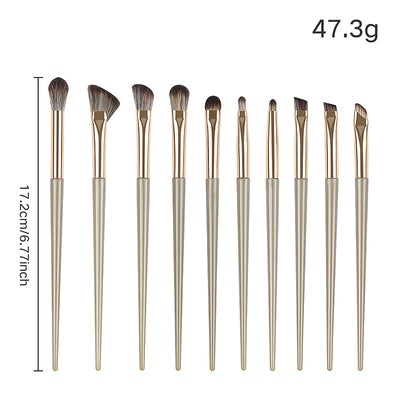 Set de 15 Brochas de Maquillaje Profesional con Flores Estampadas - Image 7