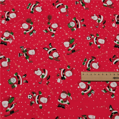 Tela de Algodón Twill Estampado Navideño para Ropa de Cama - Image 11