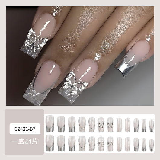 Uñas Postizas de Diamante Resistente - Diseño Europeo Premium - Image 44