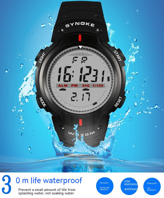 Reloj Deportivo Inteligente Pantalla Grande Resistente al Agua para Montaña y Aventura - Image 18