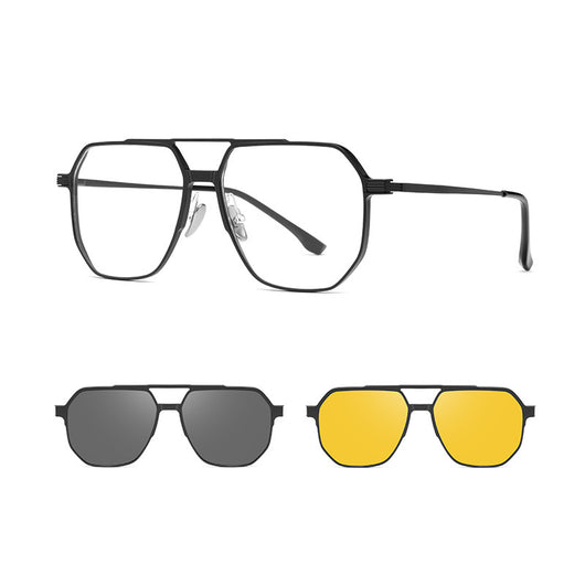 Gafas de Sol Polarizadas Marco Grande Aluminio-Magnesio - Image 9