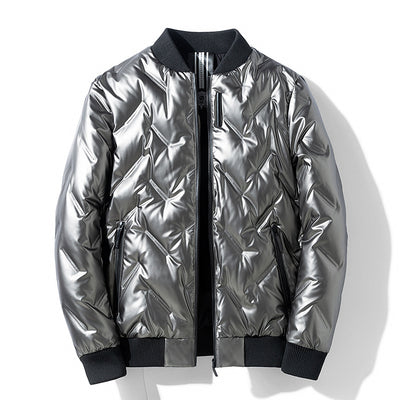 Chaqueta Acolchada de Plumón para Hombre | Estilo Moderno - Image 2