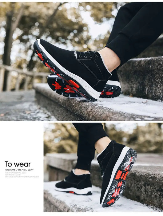 Zapatos Casuales Británicos de Algodón Resistente - Image 11