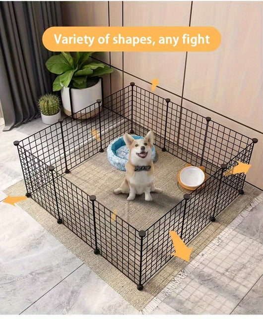 Corral Portátil para Perros Pequeños y Medianos - Jaula de Aislamiento con Puerta - Image 13