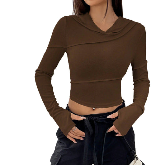 Sudadera V-Neck Slim Fit para Mujer - Base Layer Otoño Invierno - Image 5