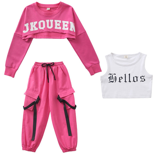 Conjunto de Jazz para Niñas - Traje de Presentación Profesional - Image 5