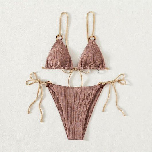Bikini Dos Piezas Clásico con Tirantes Ajustables - Image 7
