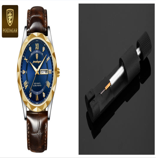 Reloj de Pulsera de Cuarzo Luxury para Hombre con Correa de Cuero - Image 49
