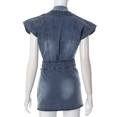 Conjunto Falda Denim Casual para Mujer - Estilo Street Wear Moderno - Image 20