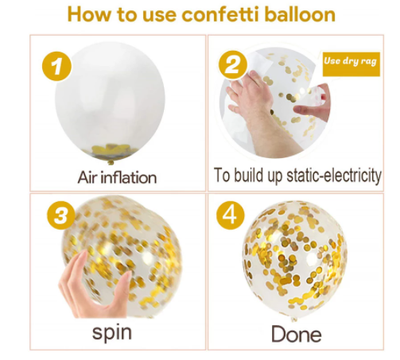 Globos de Látex Suave con Cadena Decorativa - Image 6