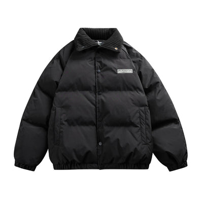 Abrigo Acolchado de Algodón con Solapa Americana para Hombre - Estilo Premium - Image 3