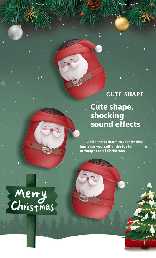Altavoz Bluetooth Portátil Mini Papá Noel Adorable - Image 7