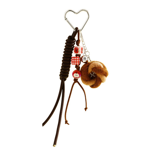 Llavero Decorativo de Fieltro Pan - Accesorio Escolar y Joyería Miniatura - Image 5
