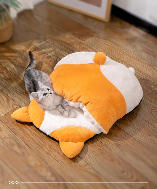 Cama Térmica Semicerrada para Gatos - Nido Cálido Todo Clima - Image 5