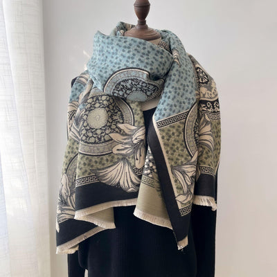 Bufanda Reversible Térmica para Mujer - Diseño Minimalista y Cálido - Image 28